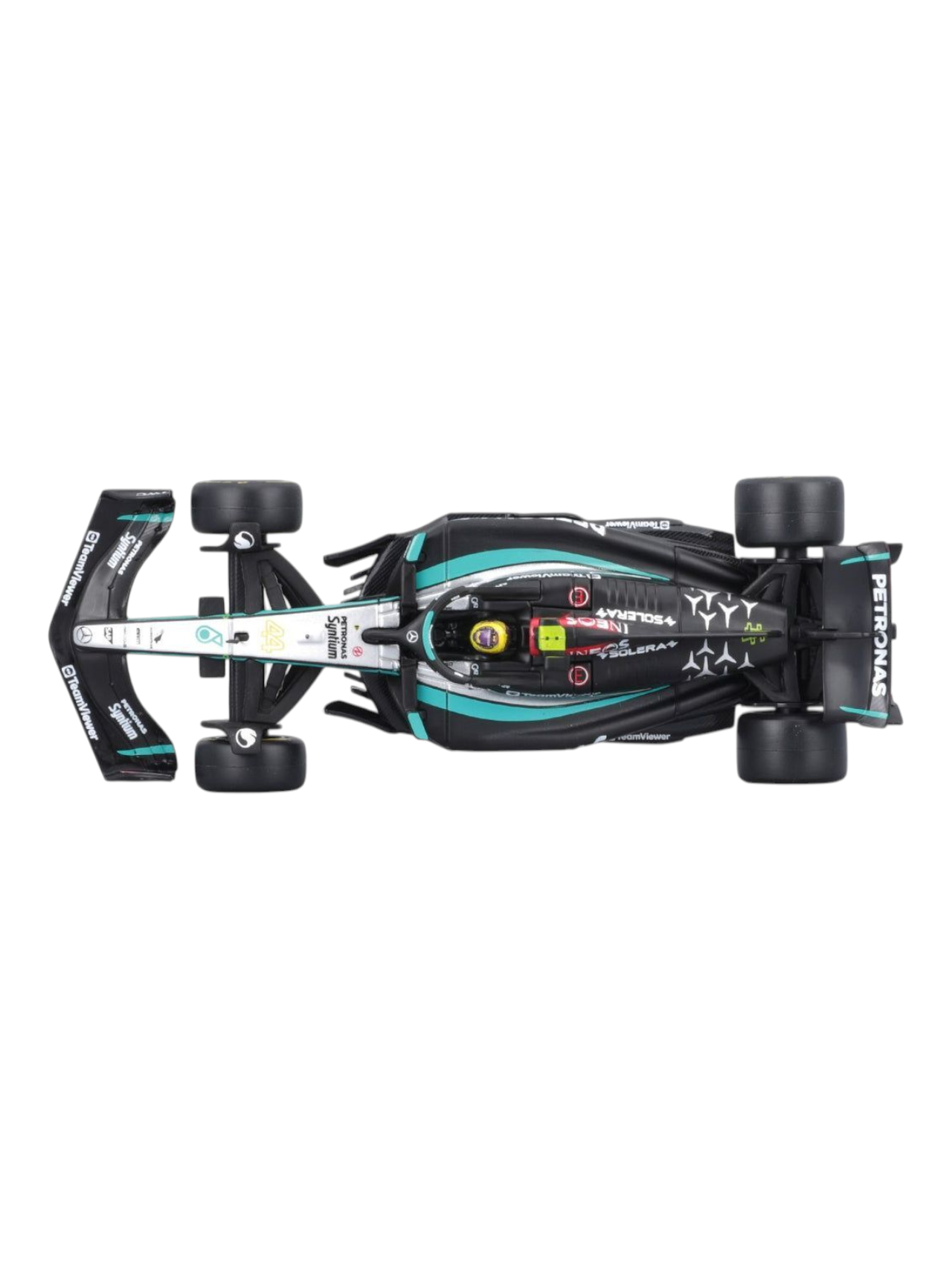 Bburago Formula 1 (F1) AMG Petronas F1W15 E Performance Diecast 1:43 Scale (With Acrylic Case)