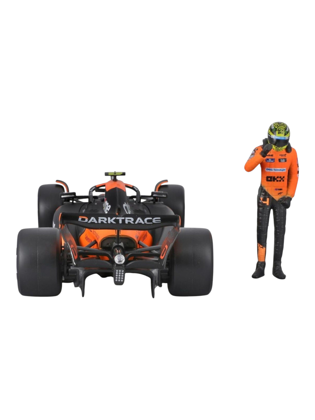 Bburago Formula 1 (F1) Mclaren MCL38 Miami Grand Prix 2024 #4 Lando Norris Diecast 1:24 Scale
