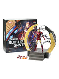 ZD Toys "Marvel Iron Man MK6 Action Figure with Suit-Up Gantry – 10th Anniversary Edition Iron Man Collection 1:10 Scale