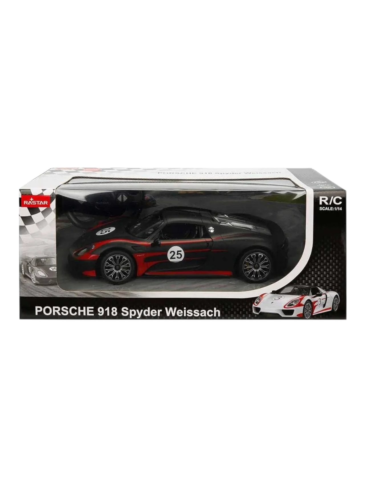 Rastar Remote Control Porsche 918 Spyder Weissach 1:14 Scale