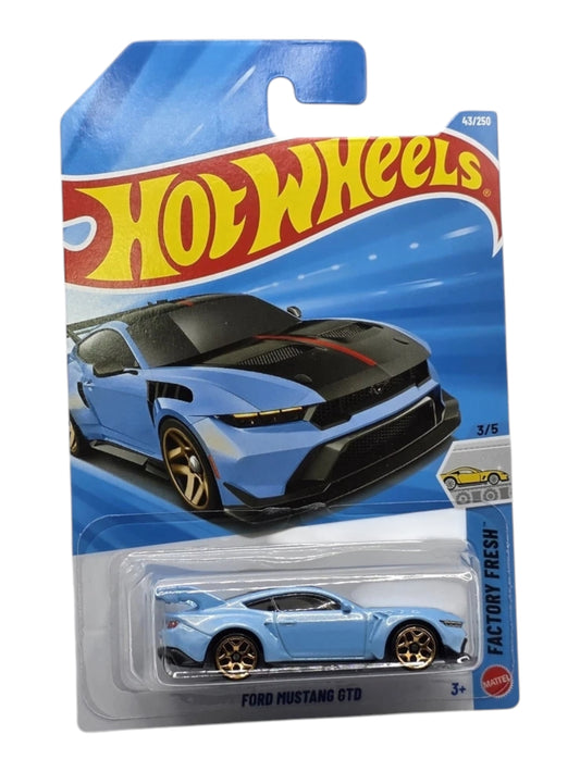 Hotwheels Ford Mustang gtd imported mainline 1:64 Scale