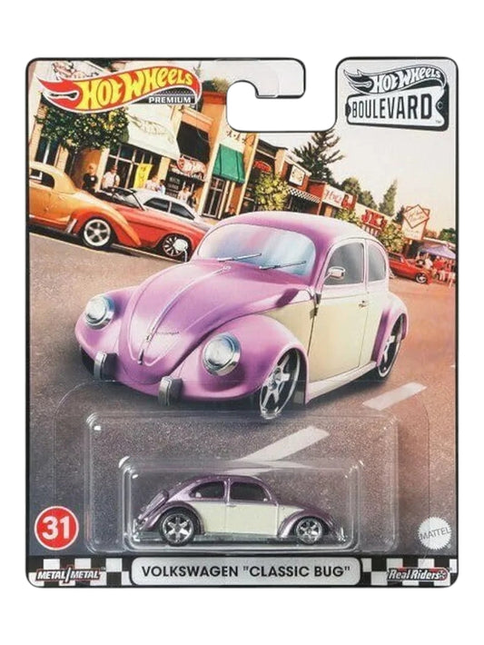 Hotwheels boulevard Volkswagen "classic bug" imported premium 1:64 Scale
