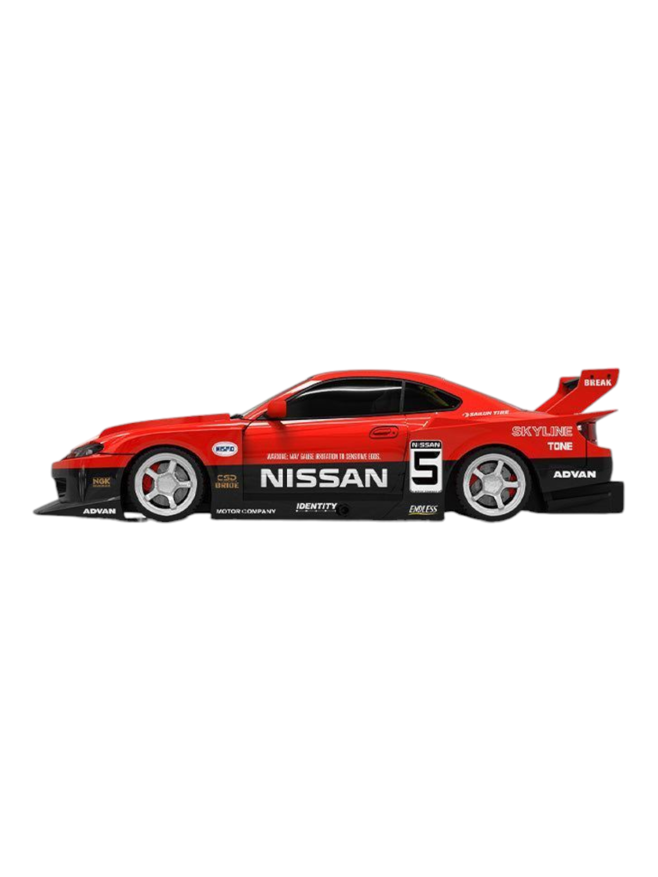 Supcar Nissan Silvia S15 Advan Livery 1:64 Scale (With