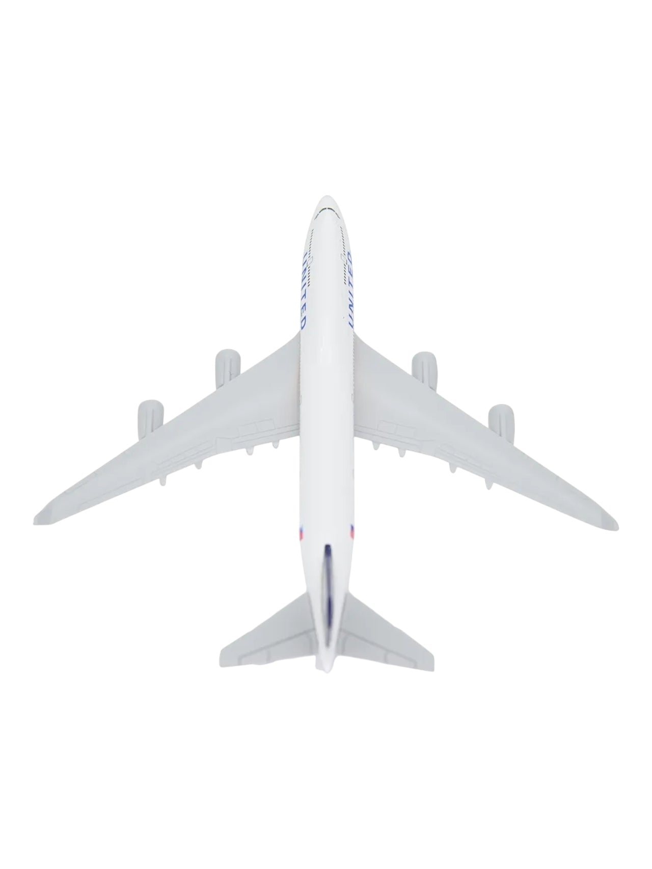 Aircraft Model Boeing B747 400 United Airline Metal Airplane Model 16cm ( code 127A)