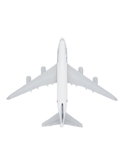Aircraft Model Boeing B747 400 United Airline Metal Airplane Model 16cm ( code 127A)