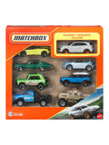 Matchbox Exclusive 8-Pack Die-Cast Cars | Gift Set with 1 Exclusive Vehicle | Realistic Miniature Cars & Trucks