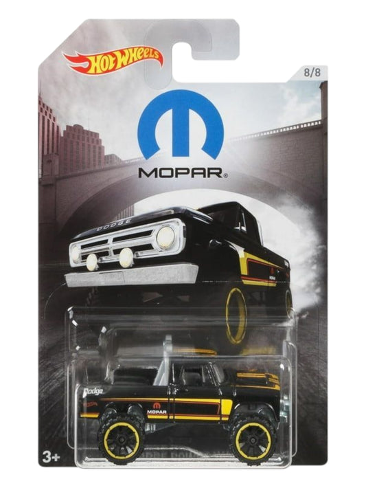 Hotwheels '70 Dodge power wagon imported card art mainline 1:64 Scale