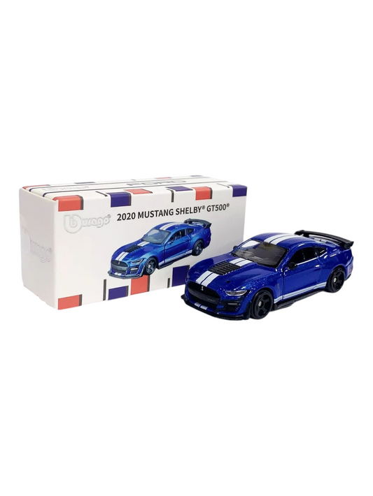 Bburago Sports Cars 2020 Mustang Shelby GT500 1:64 Scale