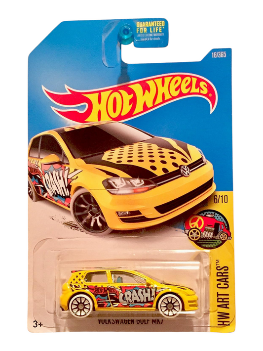Hotwheels Volkswagen Golf MK7 Imported Mainline 1:64 Scale