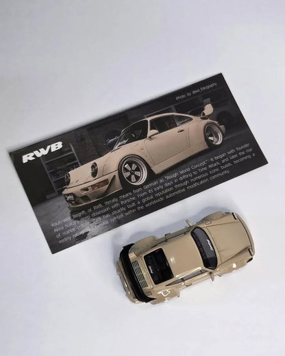 Time Micro "RWB Porsche 911 – Iconic Widebody Street Legend | Premium Diecast Model 1:64 Scale