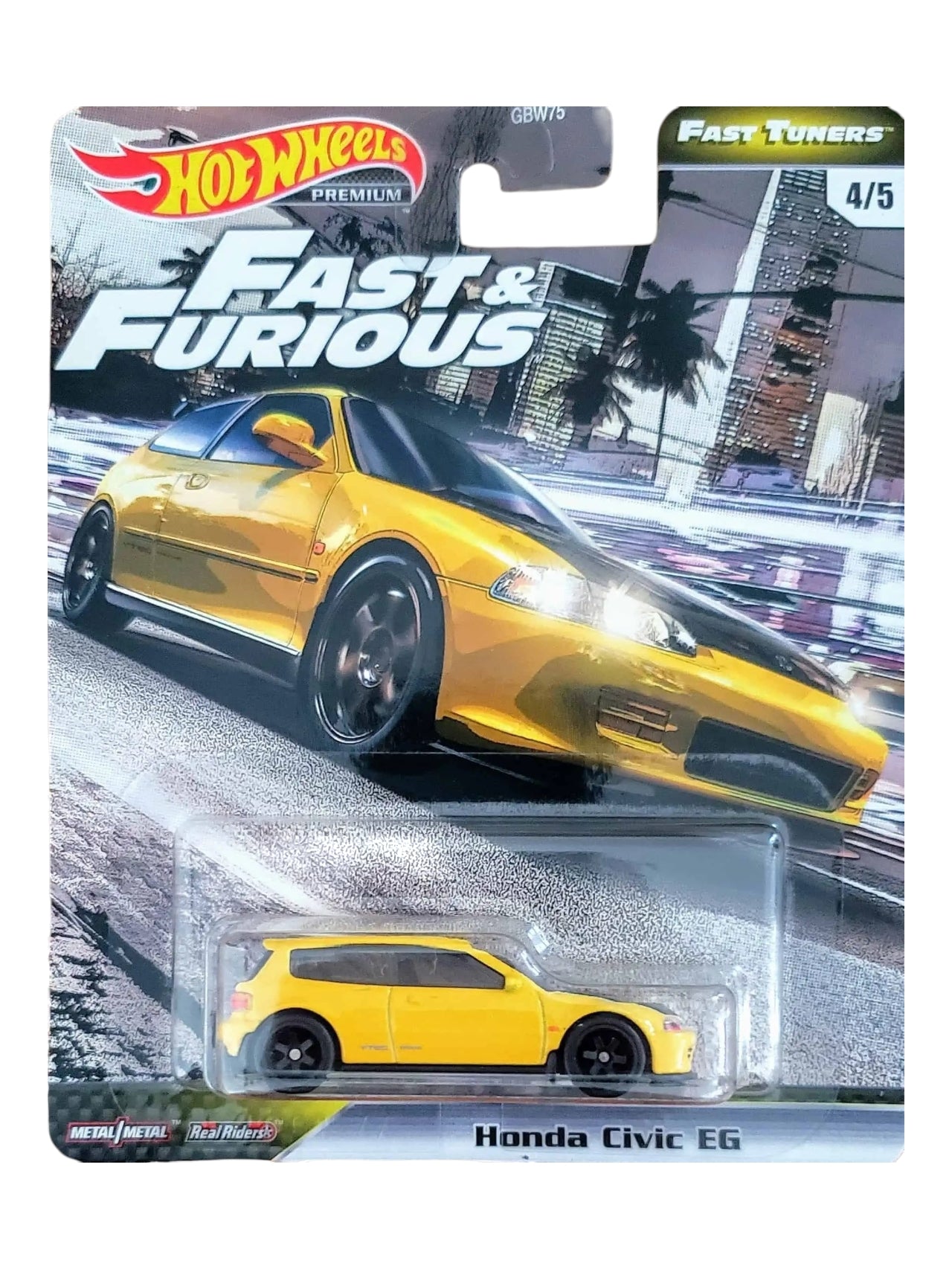 Hot Wheels Fast&Furious Fast Tuners Honda Civic EG Imported premium 1:6 Scale