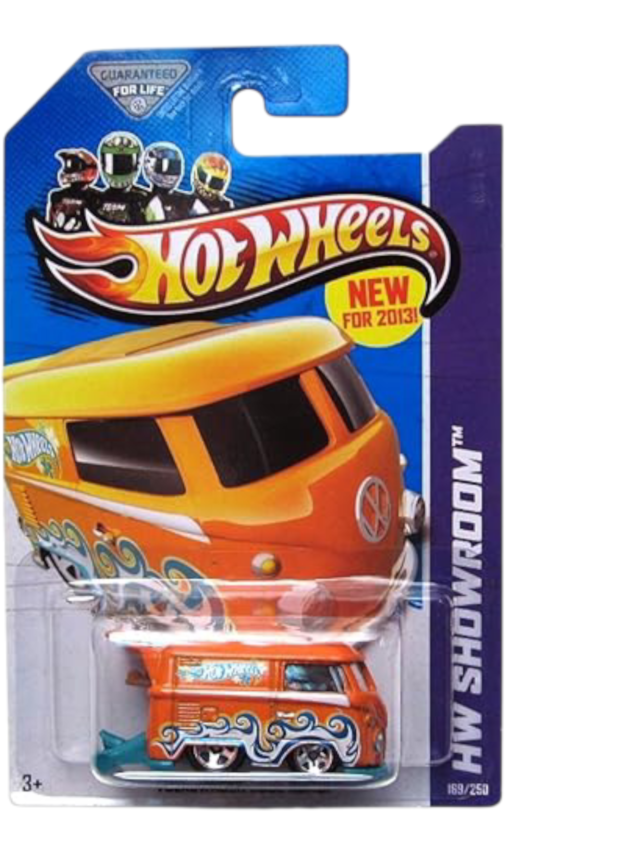 HotWheels Volkswagen Kool kombi Imported Mainline (Card Damage)