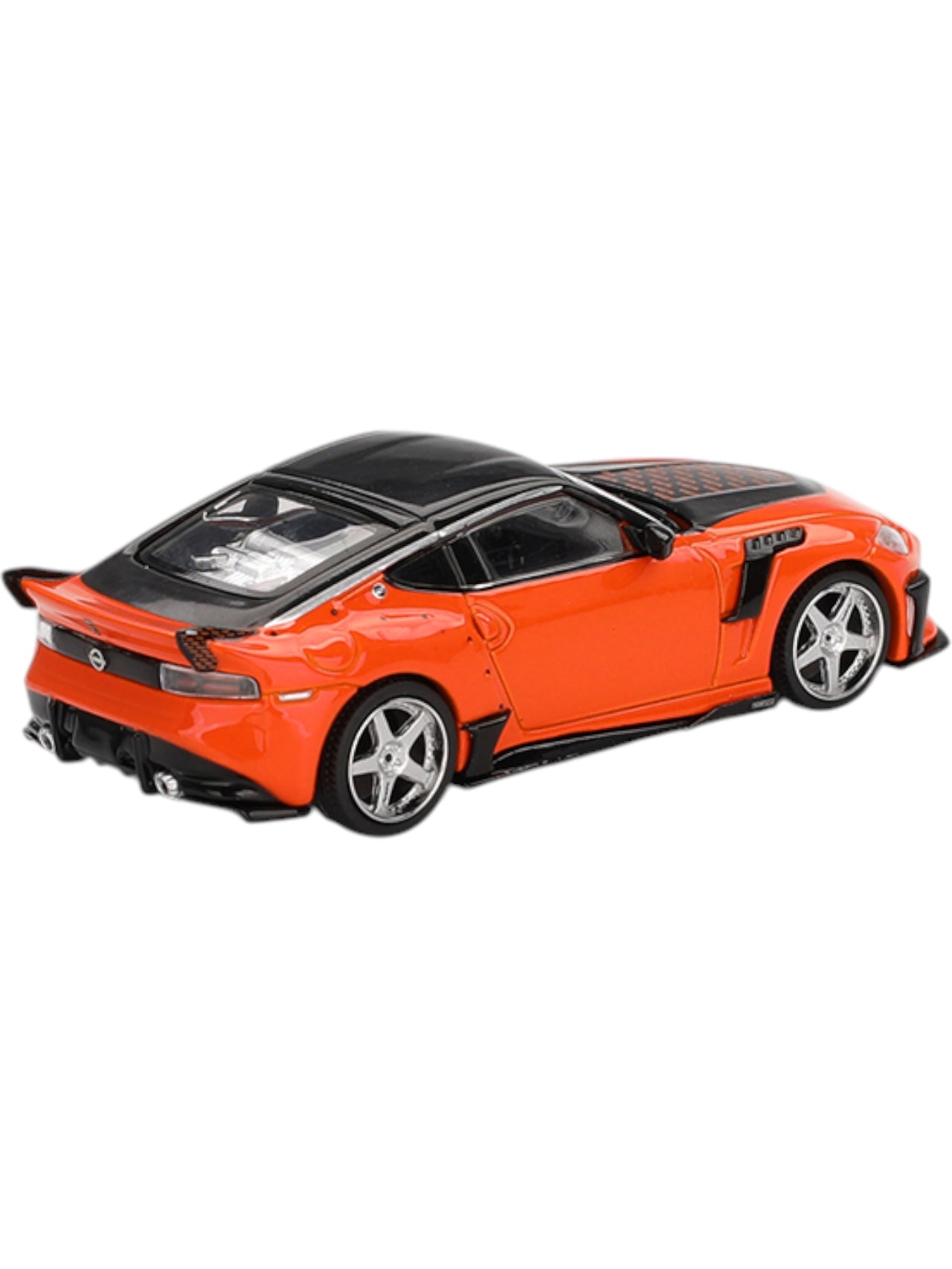 Mini gt #989  nissan z veliside FFZ400 orange  1:64 Scale