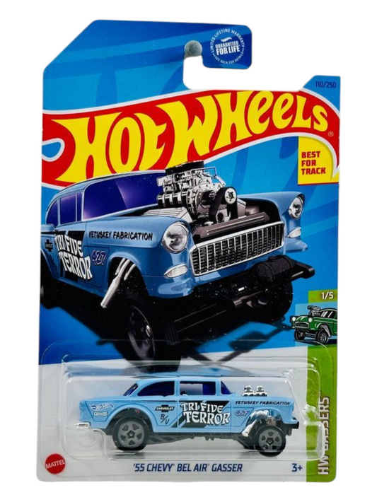 HotWheels 55 Chevy Bel Air Gasser Imported Mainline 1:64