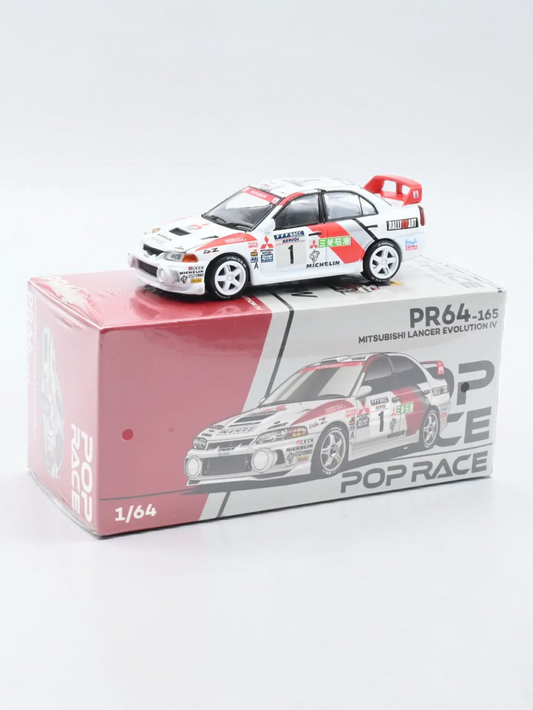 Pop Race Mitsubishi lancer Evolution IV PR64-165 1:64 Scale