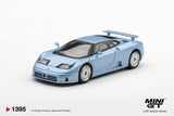 Pre-order No.1395 BUGATTI EB110 GT AZZURRO METALLIZZATO MONDIAL DE L'AUTOMOBILE 1992 Blister/Box Diecast Model Blister/Box