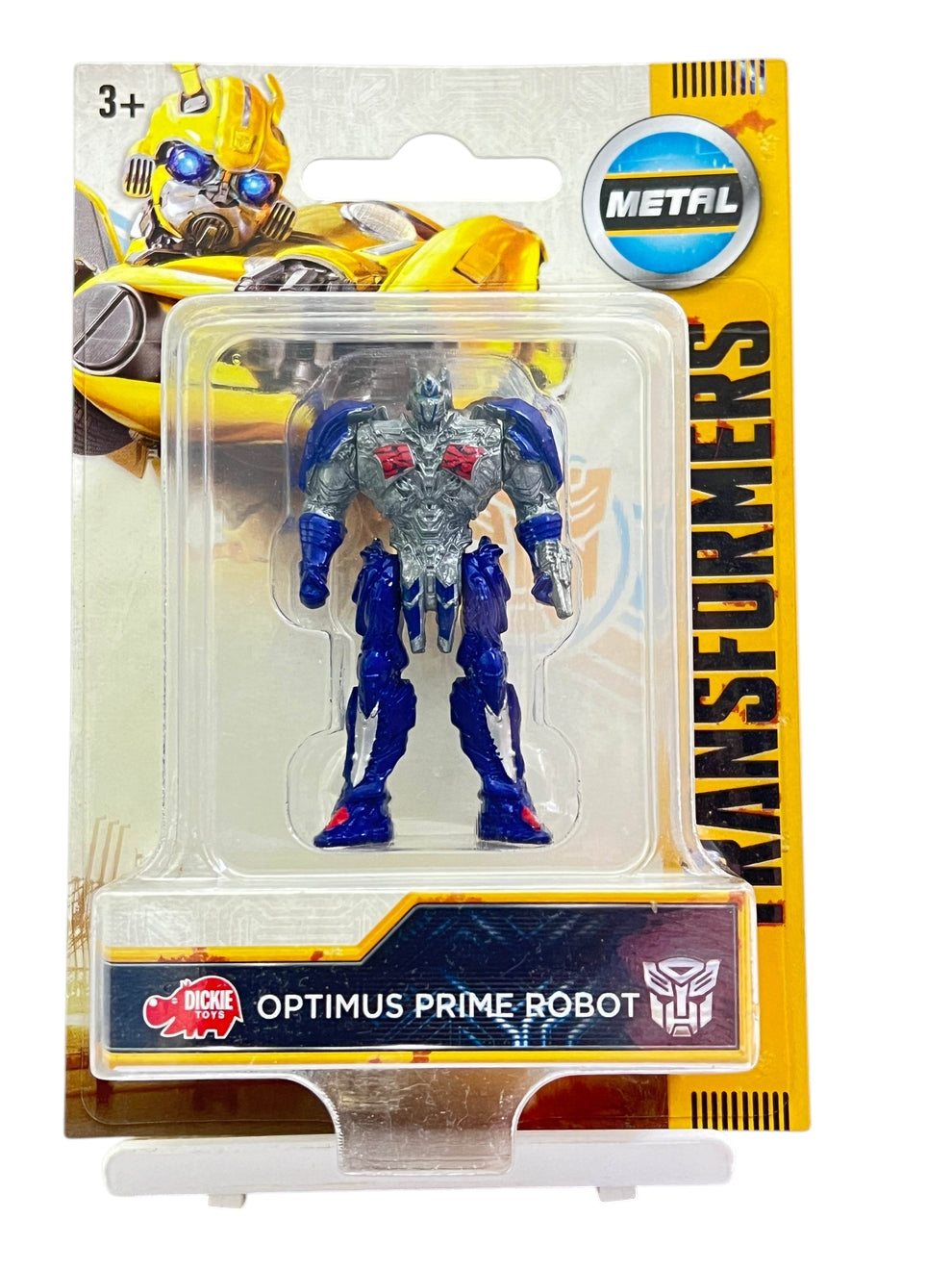 Metal hot rod Optimus Prime transformers
