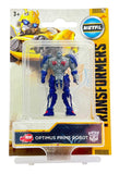 Metal hot rod Optimus Prime transformers