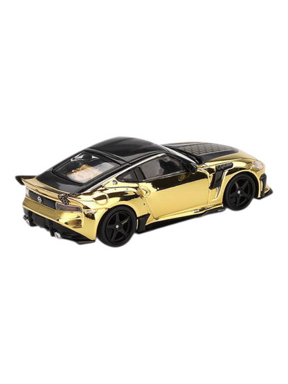 Mini GT Nissan Z Veilside FFZ400 (Gold Chrome) Code-985 1:64 Scale