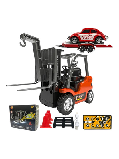 Engineering remote control (RC) speed regulating alloy Model car 1:64 Scale