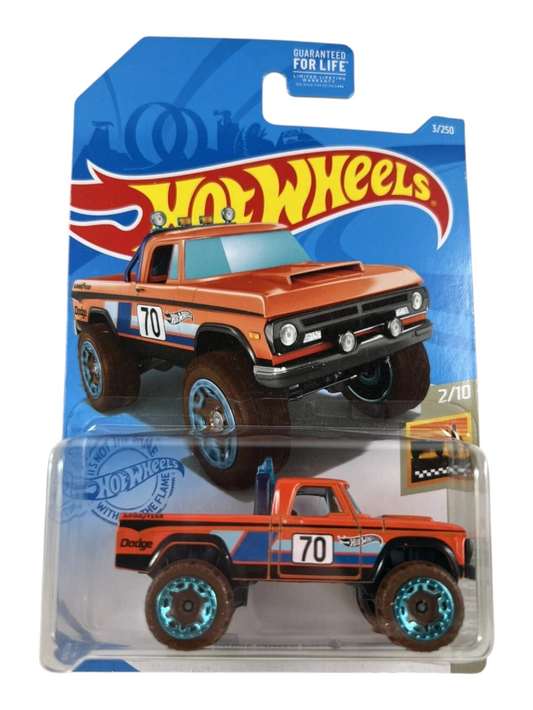 Hotwheels '70 Dodge wagon imported mainline 1:64 Scale