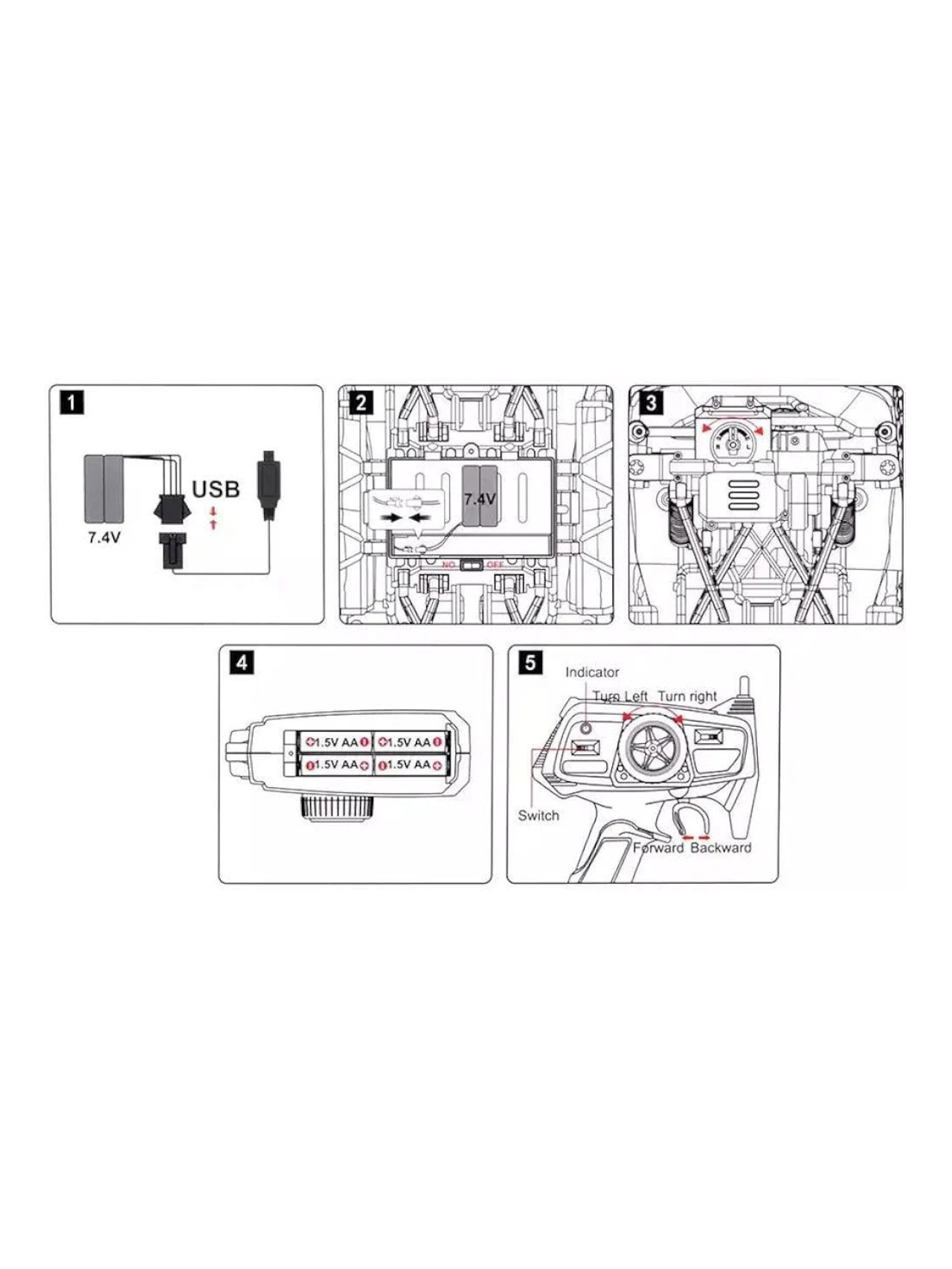 Tesla Monster Remote Control (RC) Truck 1:8 Scale