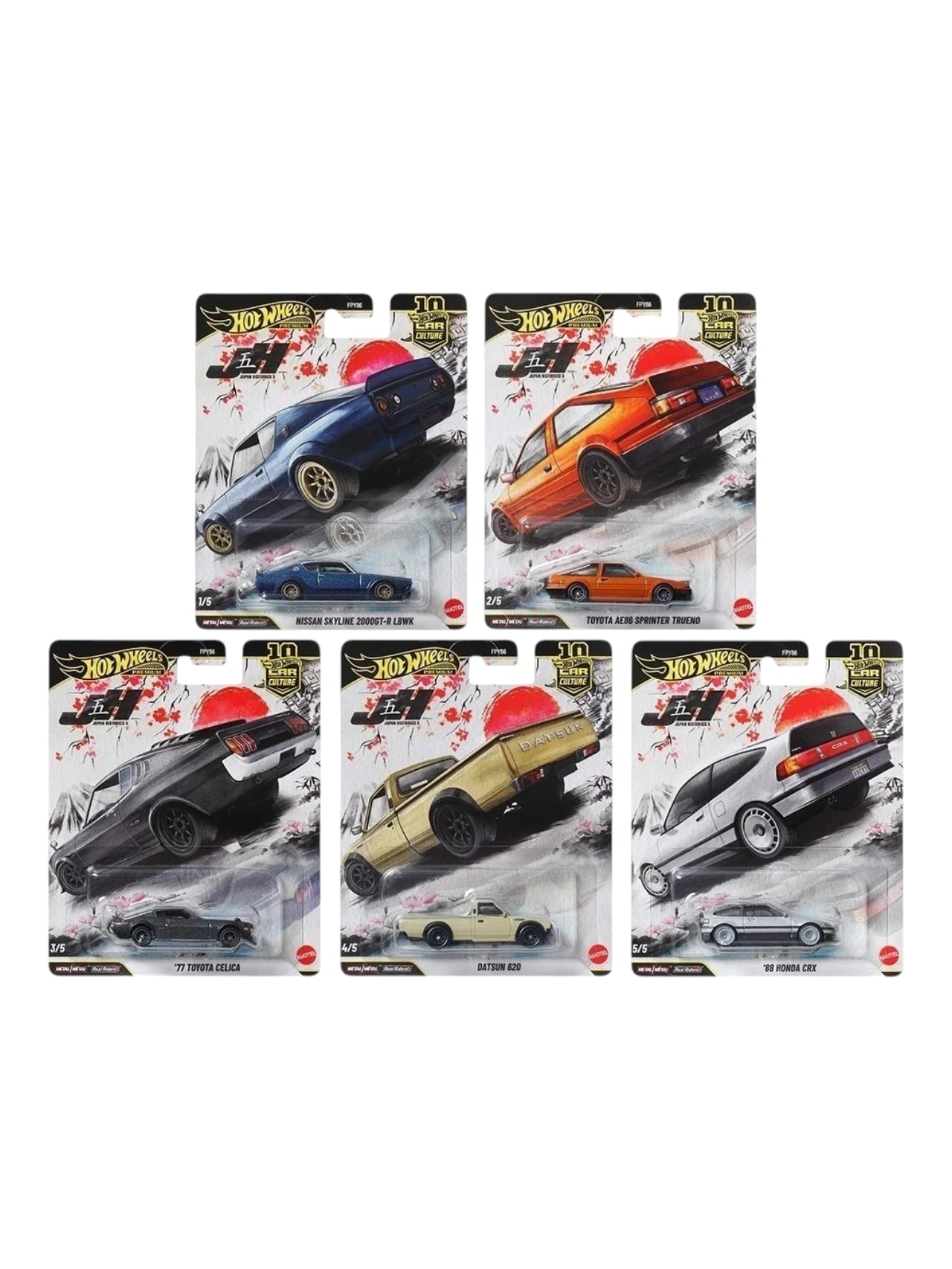 Hot Wheels 2026 Premium Car Culture & Team Transport Factory Set 1/4 NEW SEALED Asst. HJV98