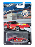 HotWheels Vintage Racing Club Toyota 2000GT Imported Mainline Card Art 1:64 Scale