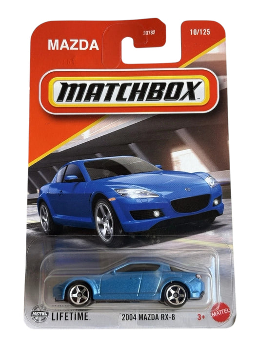 MatchBox 2004 mazda rx-8 imported mainline 1:64 Scale