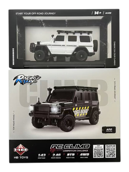 HB Toys Racing Rally Mini RC G-Wagon 1:43 Scale 4WD RTR Code: HB-R4311-1