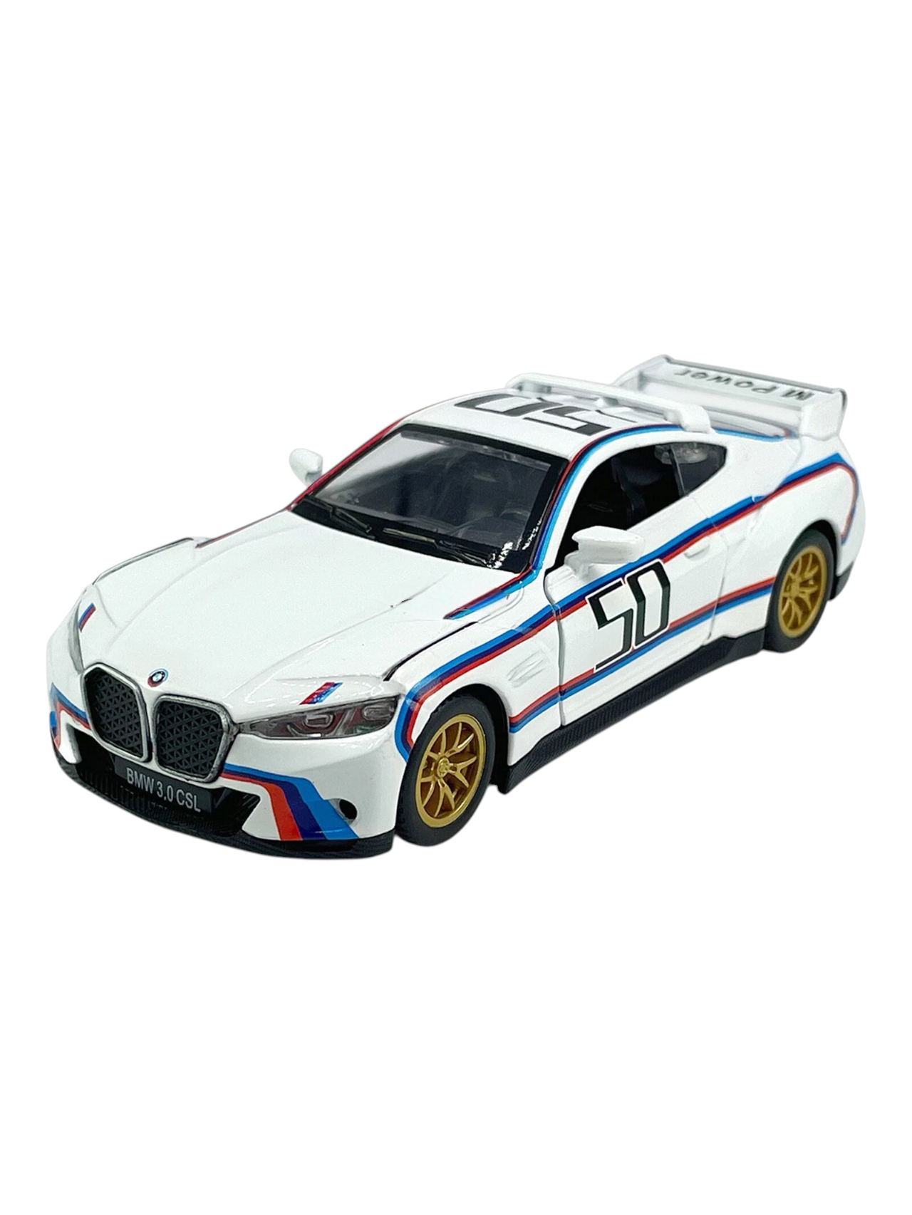 CCA BMW 3.0 CSL 1:42 Scale Diecast (With Acrylic Case)