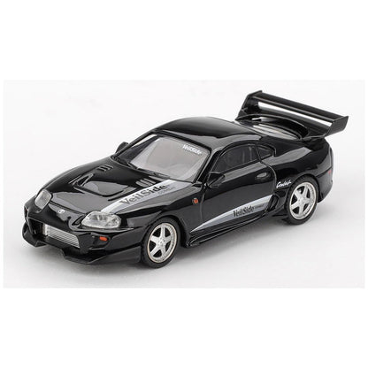 Mini GT Blister #1107: Toyota Supra VeilSide Combat V-II Black Imported 1:64 Scale