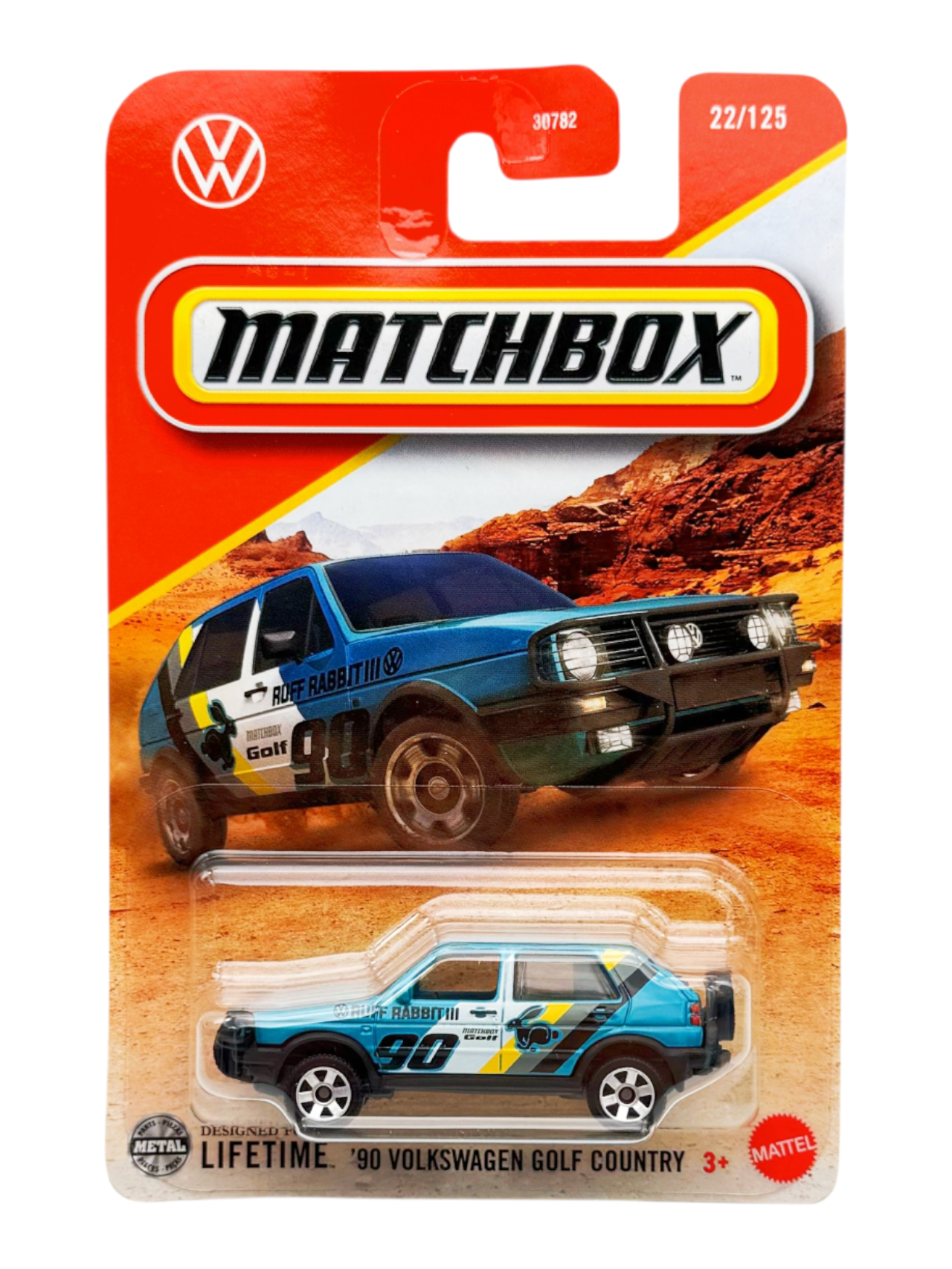 Matchbox 90 Volkswagen Golf Country Imported Mainline 1:64 Scale