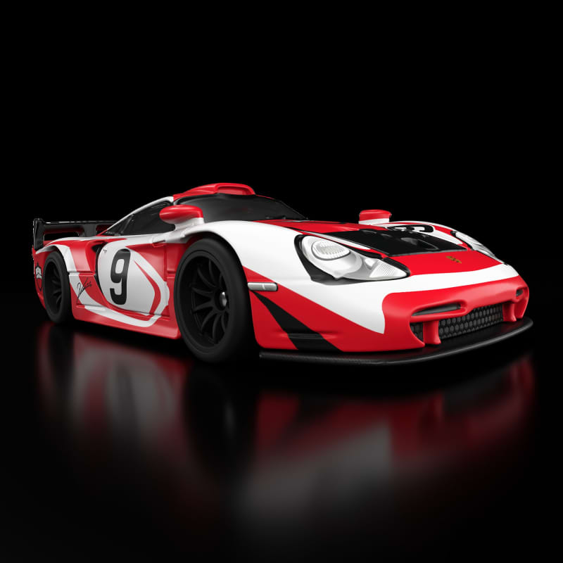 PRE-ORDER HotWheels RLC x Robert Lewandowski x 1997 Porsche 911 GT1 Diecast matel 1:64 Scale Eta - April 2027