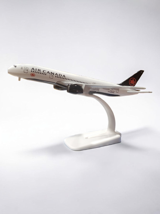 Aircraft Air Canada Boeing-787 9 Dream Liner C - Ghpq Diecast Airplane 20cm' Scale (No.312) Display Stand With Landing Wheels
