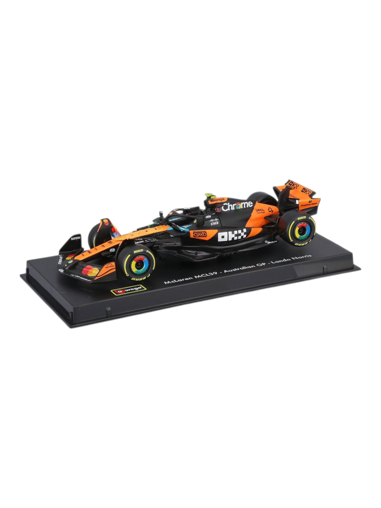 Bburago 2025  Formula 1 ( f1 ) mclaren mcl39 Australian gp lando Norris 1:43 Scale 18- 38248N