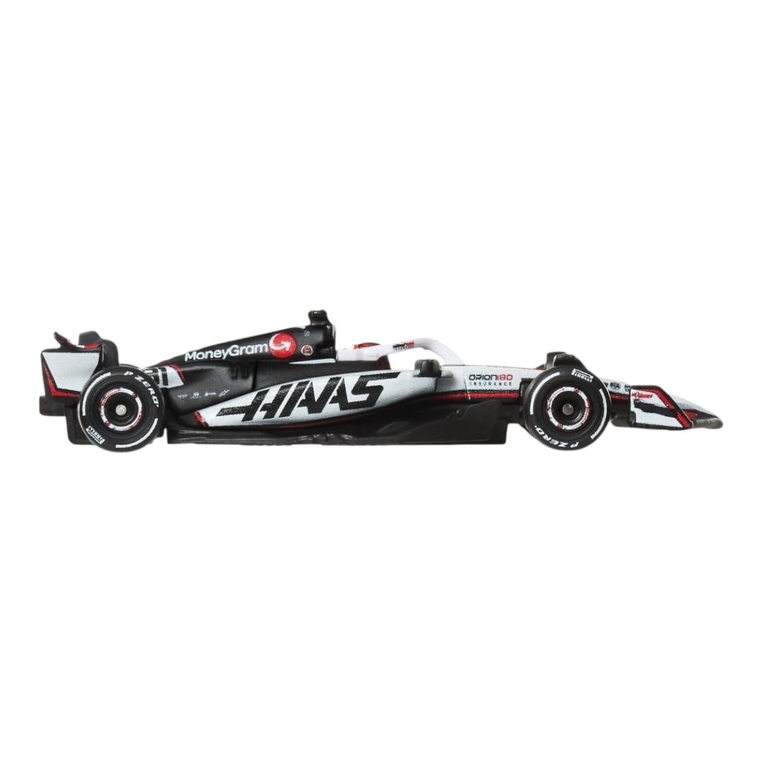 Hotwheels 2025 formula 1 (f1) money gram haas f1 team 1:64 Scale