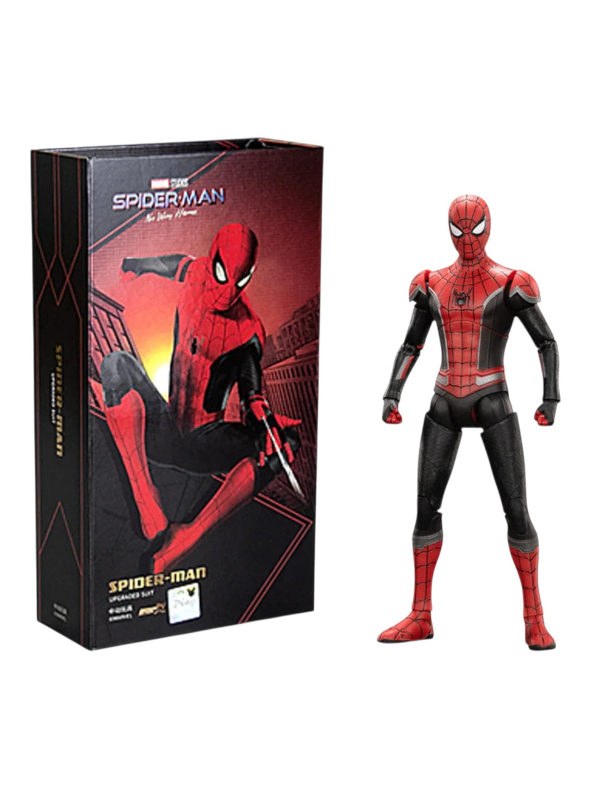 ZD Toys Marvel Studios Spiderman UPGRADED SUIT 1:10 Scale Action Figures (code 1913-03)