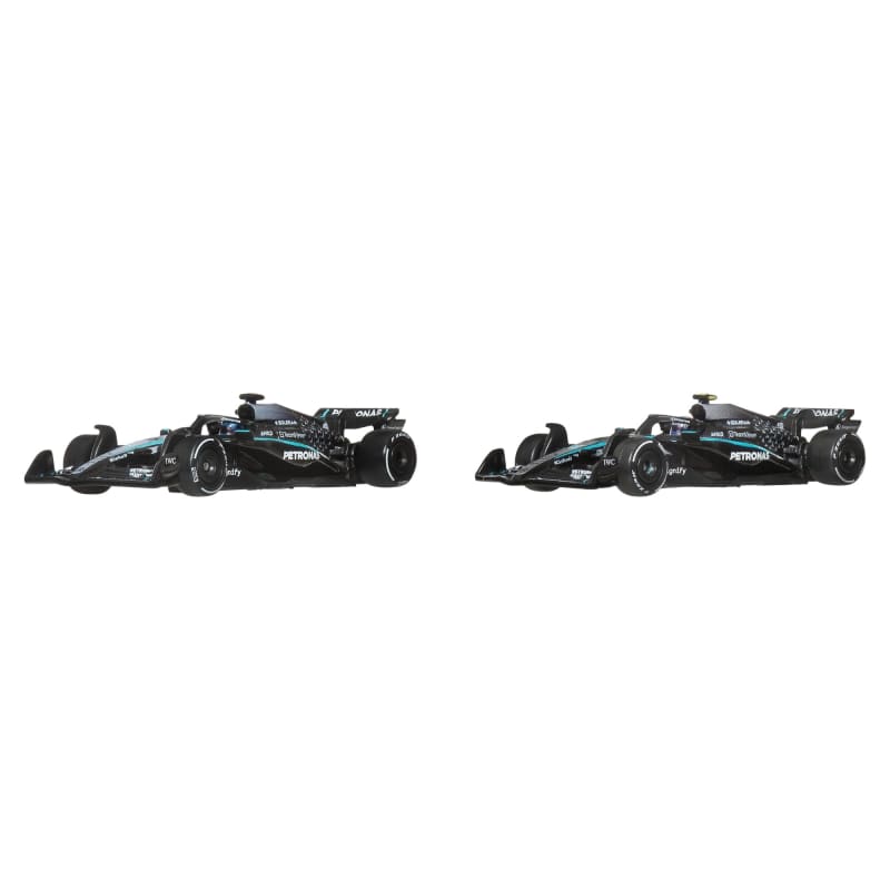 Hotwheels Premium Mercedes-AMG PETRONAS 2025 Formula One Team 1:64 Scale