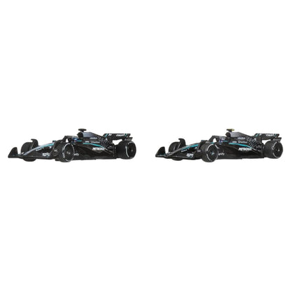 Hotwheels Premium Mercedes-AMG PETRONAS 2025 Formula One Team 1:64 Scale