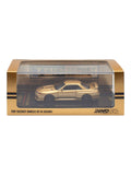 INN064 Top Secret BNR32 GT-R (650R)-Gold 1:64 Scale Metal Diecast IN64-R32TS-650R