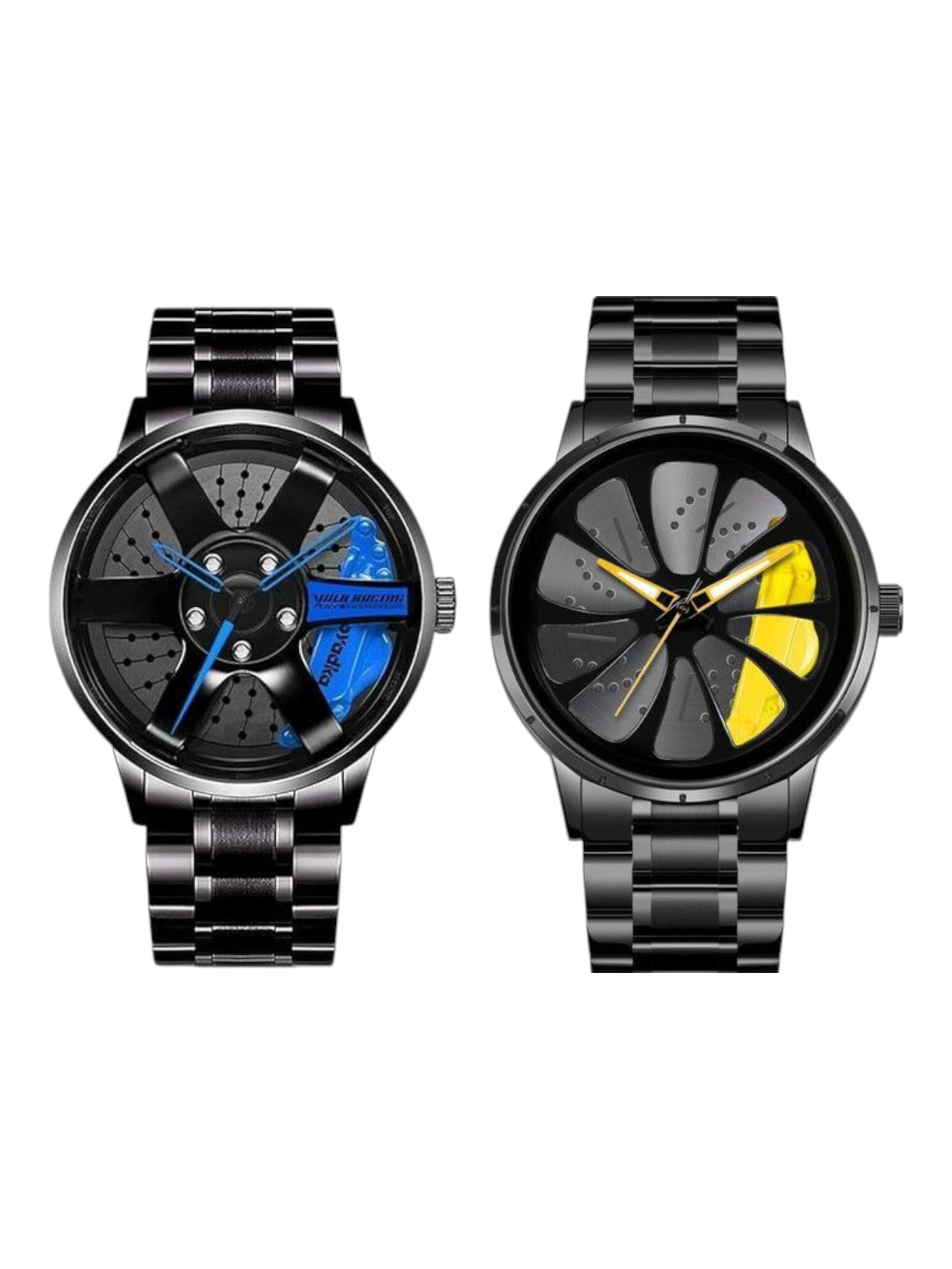 Tencel Wheel Type Gyro Wrist Watch