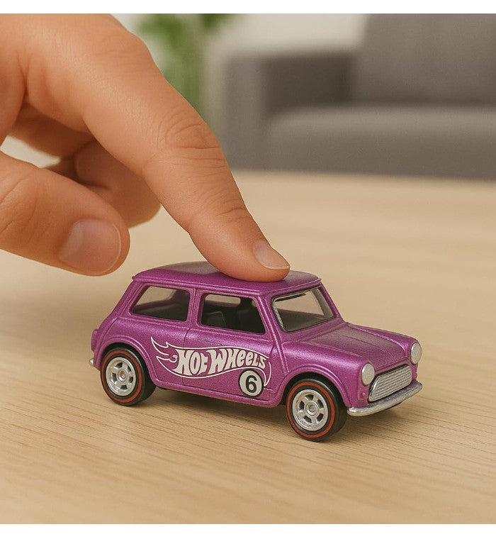 Hotwheels RLC 2023 Collector Edition "Morris Mini" Die-Cast Car 1:64 Scale Premium Collectible