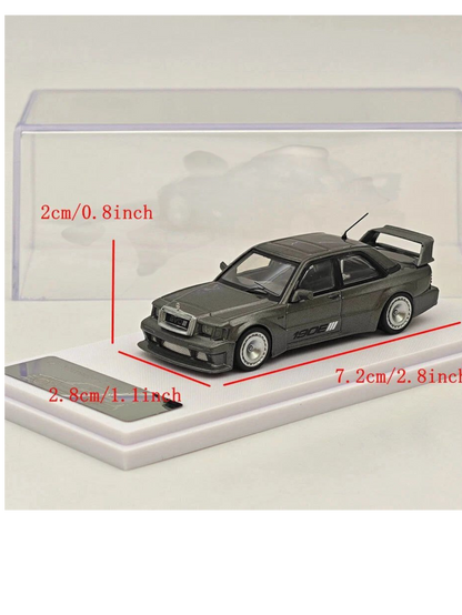 BSC Models Mercedes-Benz 190E 2.5-16 Evolution III Premium Diecast 1:64 Scale (With Acrylic Case)