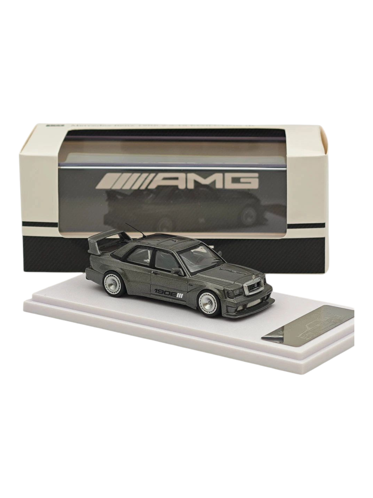 BSC Models Mercedes-Benz 190E 2.5-16 Evolution III Premium Diecast 1:64 Scale (With Acrylic Case)