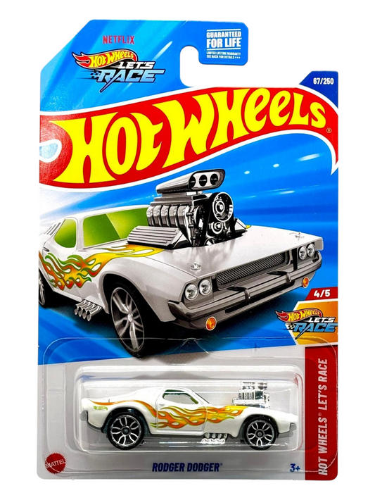 HotWheels Rodger Dodger Let's Race Imported Mainline 1:64 Scale