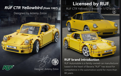 CaDa RUF CTR 2017 Yellowbird Dual Mode Control 1:20
