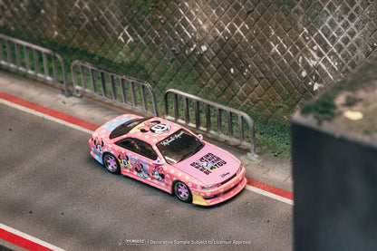 Tarmac Works VERTEX Silvia (S14) Disney Minnie Mouse 1:64 Scale Diecast Model