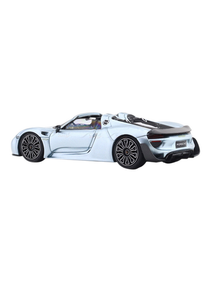 Time micro porsche 918 spyder  (with figure & acrylic case) 1:64 Scale