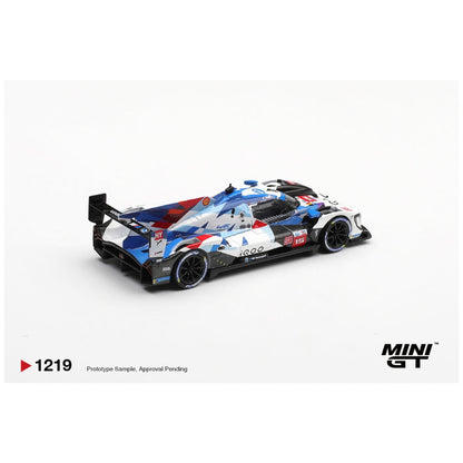 Mini GT No.1219: BMW M Hybrid V8 Hypercar #15 BMW M TEAM WRT 2024 Le Mans 24 Hrs 1:64 Scale Diecast Model Blister/Box